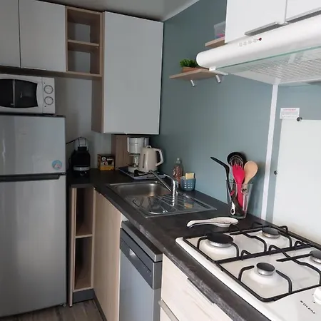 Mobil-home La Perle Bleue Campingplatz *